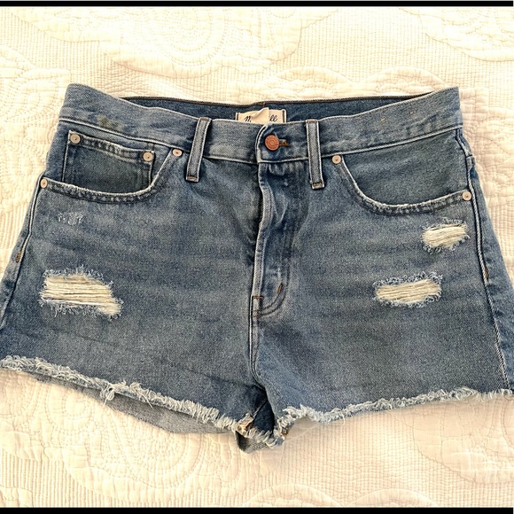 Madewell Pants - Madewell Relaxed Denim Shorts